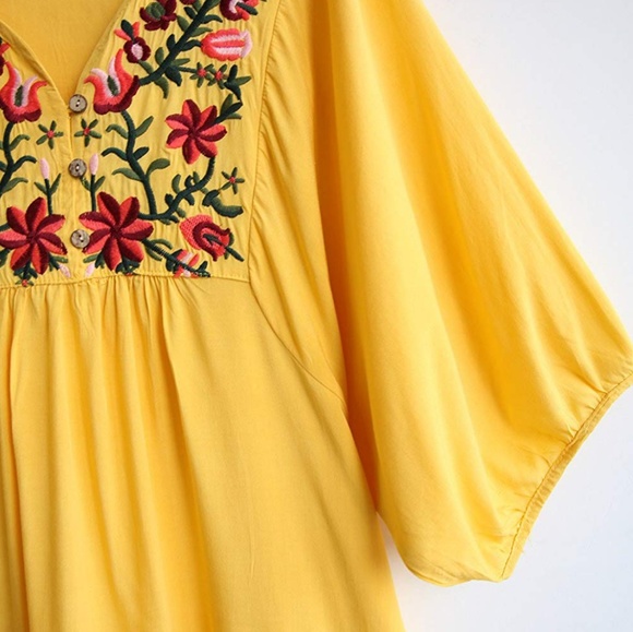 🆕 Boho Mini Tunic Dress - Picture 2 of 6